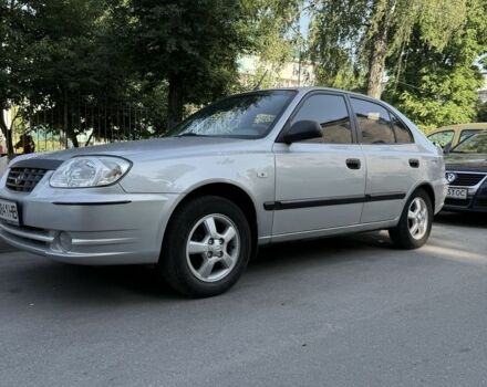 Сірий Хендай Акцент, об'ємом двигуна 1.5 л та пробігом 260 тис. км за 3300 $, фото 1 на Automoto.ua
