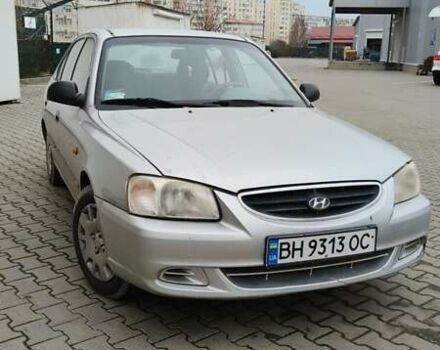 Сірий Хендай Акцент, об'ємом двигуна 1.5 л та пробігом 372 тис. км за 3000 $, фото 1 на Automoto.ua