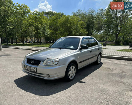 Сірий Хендай Акцент, об'ємом двигуна 1.5 л та пробігом 204 тис. км за 3050 $, фото 1 на Automoto.ua