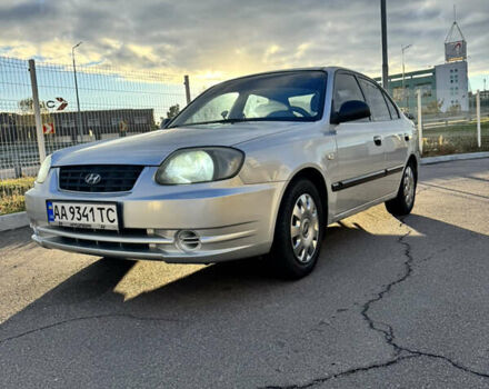 Сірий Хендай Акцент, об'ємом двигуна 1.5 л та пробігом 254 тис. км за 3200 $, фото 1 на Automoto.ua