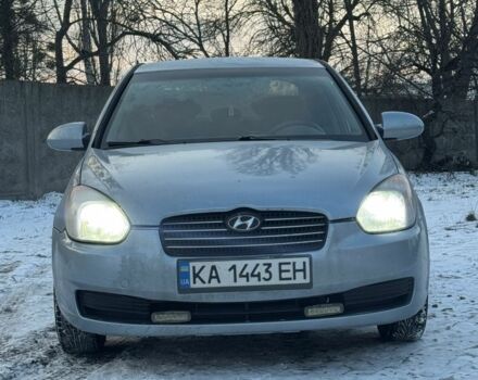 Серый Хендай Акцент, объемом двигателя 1.4 л и пробегом 315 тыс. км за 3600 $, фото 1 на Automoto.ua