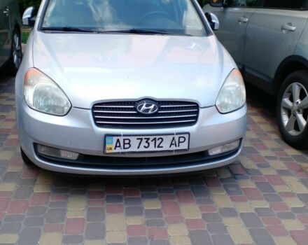 Сірий Хендай Акцент, об'ємом двигуна 1.4 л та пробігом 206 тис. км за 4500 $, фото 1 на Automoto.ua