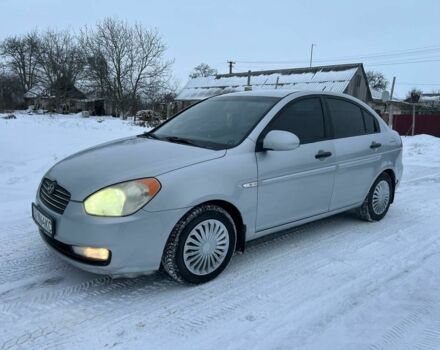 Сірий Хендай Акцент, об'ємом двигуна 1.4 л та пробігом 189 тис. км за 3900 $, фото 1 на Automoto.ua