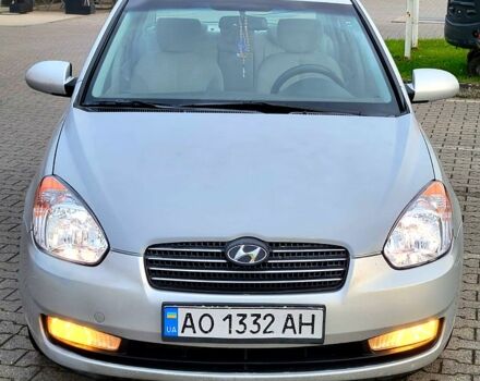 Серый Хендай Акцент, объемом двигателя 1.4 л и пробегом 240 тыс. км за 4100 $, фото 1 на Automoto.ua