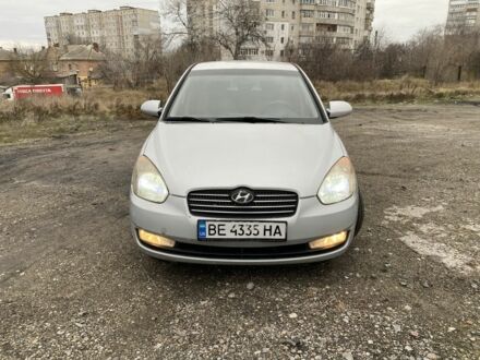 Серый Хендай Акцент, объемом двигателя 1.4 л и пробегом 260 тыс. км за 3550 $, фото 1 на Automoto.ua