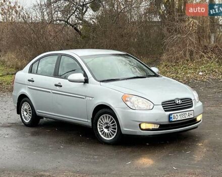 Серый Хендай Акцент, объемом двигателя 1.4 л и пробегом 242 тыс. км за 3850 $, фото 1 на Automoto.ua