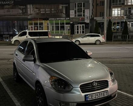 Серый Хендай Акцент, объемом двигателя 1.4 л и пробегом 253 тыс. км за 3850 $, фото 1 на Automoto.ua