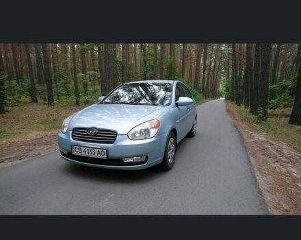 Сірий Хендай Акцент, об'ємом двигуна 1.4 л та пробігом 37 тис. км за 7728 $, фото 1 на Automoto.ua