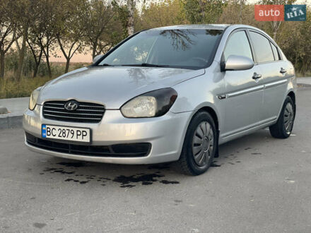 Сірий Хендай Акцент, об'ємом двигуна 1.4 л та пробігом 286 тис. км за 5000 $, фото 1 на Automoto.ua