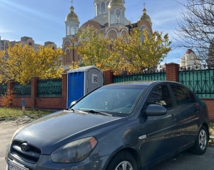 Хендай Акцент 2008 в Сумах на Automoto.ua Серый Хендай Акцент, объемом двигателя 1.4 л и пробегом 174 тыс. км за 5700 $, фото 1 на Automoto.ua