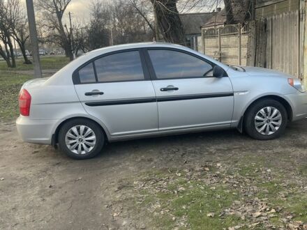 Сірий Хендай Акцент, об'ємом двигуна 1.4 л та пробігом 168 тис. км за 5000 $, фото 1 на Automoto.ua