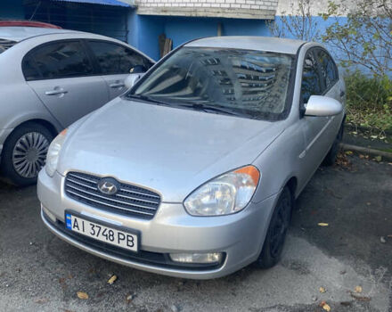 Серый Хендай Акцент, объемом двигателя 1.4 л и пробегом 153 тыс. км за 5300 $, фото 1 на Automoto.ua