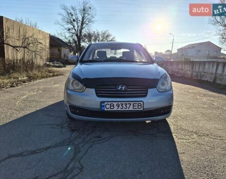 Сірий Хендай Акцент, об'ємом двигуна 1.4 л та пробігом 175 тис. км за 4950 $, фото 1 на Automoto.ua