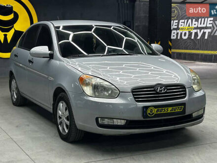 Серый Хендай Акцент, объемом двигателя 1.4 л и пробегом 168 тыс. км за 5200 $, фото 1 на Automoto.ua