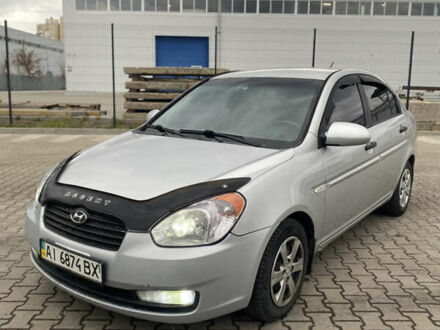 Сірий Хендай Акцент, об'ємом двигуна 1.4 л та пробігом 252 тис. км за 4500 $, фото 1 на Automoto.ua