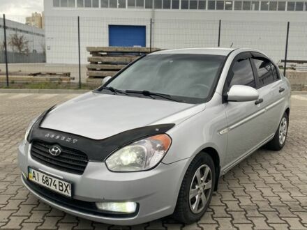 Сірий Хендай Акцент, об'ємом двигуна 1.4 л та пробігом 252 тис. км за 4500 $, фото 1 на Automoto.ua