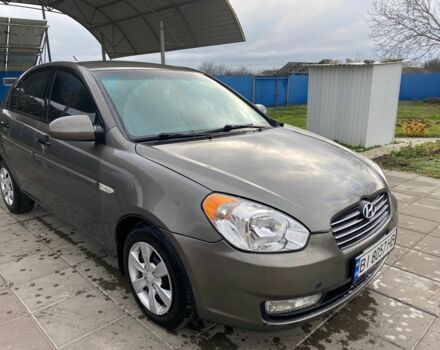 Серый Хендай Акцент, объемом двигателя 1.5 л и пробегом 109 тыс. км за 4700 $, фото 1 на Automoto.ua