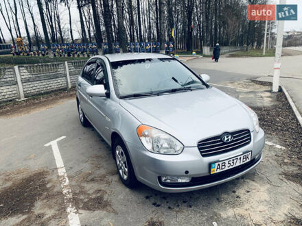 Сірий Хендай Акцент, об'ємом двигуна 1.4 л та пробігом 263 тис. км за 4800 $, фото 1 на Automoto.ua