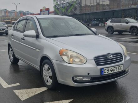 Серый Хендай Акцент, объемом двигателя 1.5 л и пробегом 268 тыс. км за 3400 $, фото 1 на Automoto.ua
