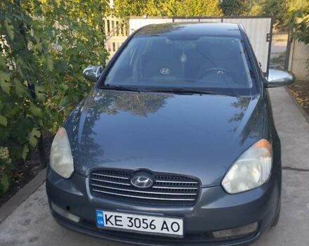 Сірий Хендай Акцент, об'ємом двигуна 1.4 л та пробігом 250 тис. км за 4500 $, фото 1 на Automoto.ua