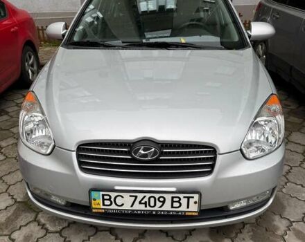 Сірий Хендай Акцент, об'ємом двигуна 1.4 л та пробігом 73 тис. км за 5900 $, фото 1 на Automoto.ua