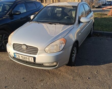 Серый Хендай Акцент, объемом двигателя 1.6 л и пробегом 246 тыс. км за 4900 $, фото 1 на Automoto.ua