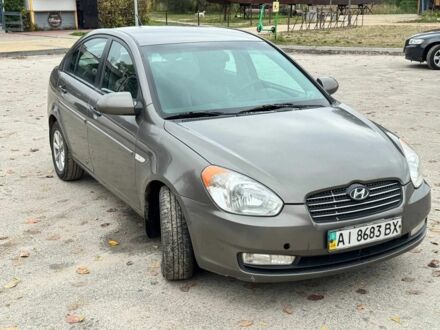 Сірий Хендай Акцент, об'ємом двигуна 1.6 л та пробігом 250 тис. км за 5200 $, фото 1 на Automoto.ua