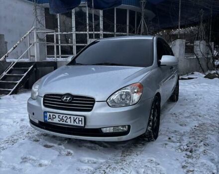 Серый Хендай Акцент, объемом двигателя 1.49 л и пробегом 220 тыс. км за 5900 $, фото 1 на Automoto.ua