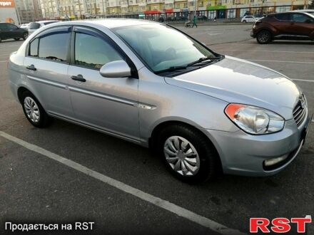 Сірий Хендай Акцент, об'ємом двигуна 1.4 л та пробігом 260 тис. км за 4300 $, фото 1 на Automoto.ua