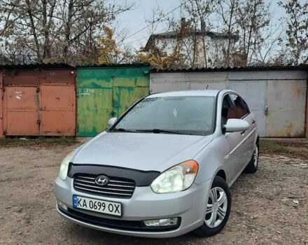 Серый Хендай Акцент, объемом двигателя 1.4 л и пробегом 306 тыс. км за 3950 $, фото 1 на Automoto.ua