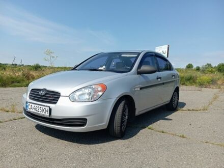 Хендай Акцент 2008 в Корсунь-Шевченковском на Automoto.ua Серый Хендай Акцент, объемом двигателя 1.4 л и пробегом 200 тыс. км за 5000 $, фото 1 на Automoto.ua