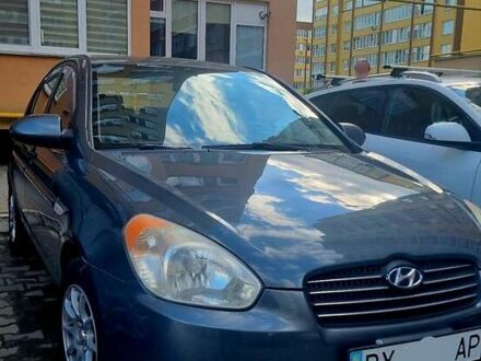 Хендай Акцент 2008 в Хмельницком на Automoto.ua Серый Хендай Акцент, объемом двигателя 1.4 л и пробегом 167 тыс. км за 4700 $, фото 1 на Automoto.ua