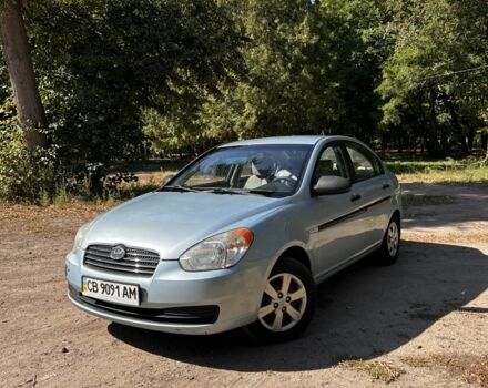 Сірий Хендай Акцент, об'ємом двигуна 1.4 л та пробігом 237 тис. км за 4600 $, фото 1 на Automoto.ua