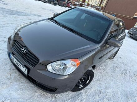 Серый Хендай Акцент, объемом двигателя 1.4 л и пробегом 228 тыс. км за 5300 $, фото 1 на Automoto.ua