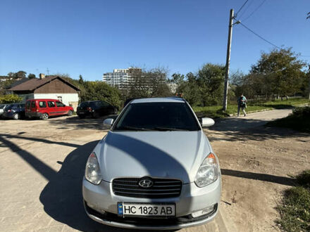 Сірий Хендай Акцент, об'ємом двигуна 1.4 л та пробігом 116 тис. км за 5500 $, фото 1 на Automoto.ua