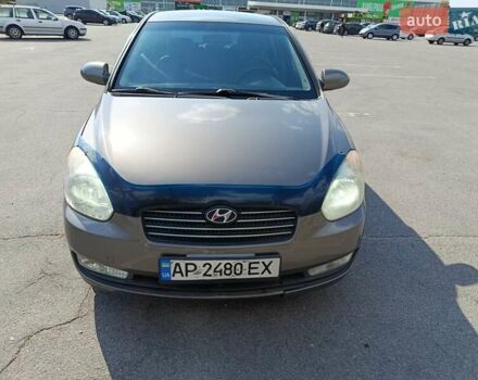 Серый Хендай Акцент, объемом двигателя 1.4 л и пробегом 310 тыс. км за 4500 $, фото 1 на Automoto.ua