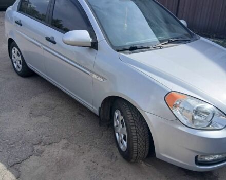 Серый Хендай Акцент, объемом двигателя 1.4 л и пробегом 83 тыс. км за 5999 $, фото 1 на Automoto.ua