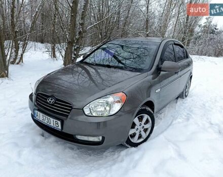 Серый Хендай Акцент, объемом двигателя 1.4 л и пробегом 293 тыс. км за 4800 $, фото 1 на Automoto.ua