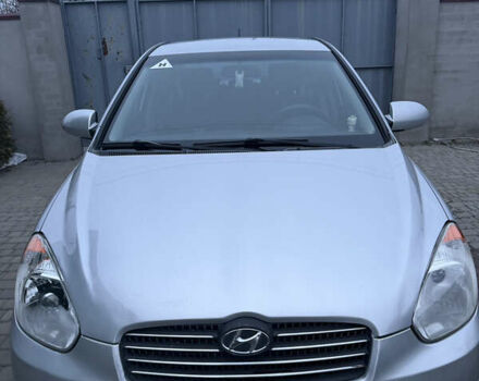 Сірий Хендай Акцент, об'ємом двигуна 1.4 л та пробігом 221 тис. км за 5500 $, фото 1 на Automoto.ua