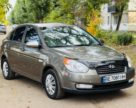 Сірий Хендай Акцент, об'ємом двигуна 1.4 л та пробігом 165 тис. км за 4950 $, фото 1 на Automoto.ua