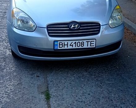 Сірий Хендай Акцент, об'ємом двигуна 1.4 л та пробігом 155 тис. км за 5600 $, фото 1 на Automoto.ua