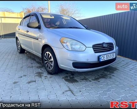 Серый Хендай Акцент, объемом двигателя 1.4 л и пробегом 25800 тыс. км за 3600 $, фото 1 на Automoto.ua