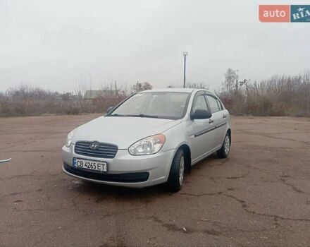 Сірий Хендай Акцент, об'ємом двигуна 1.4 л та пробігом 240 тис. км за 4800 $, фото 1 на Automoto.ua