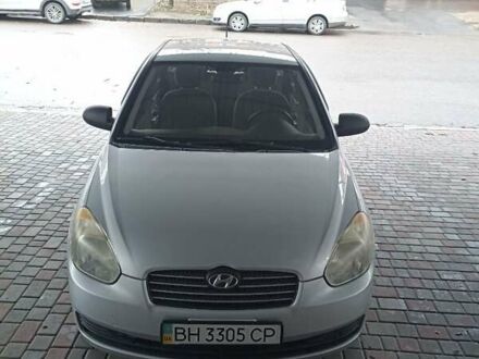 Серый Хендай Акцент, объемом двигателя 1.4 л и пробегом 140 тыс. км за 4999 $, фото 1 на Automoto.ua