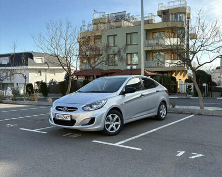 Серый Хендай Акцент, объемом двигателя 1.4 л и пробегом 114 тыс. км за 7500 $, фото 1 на Automoto.ua