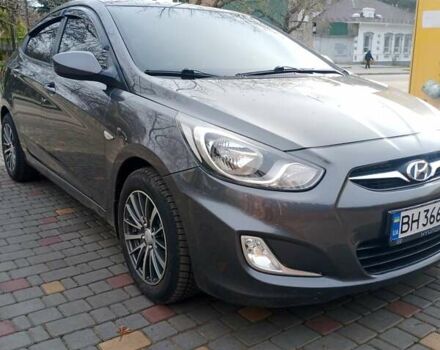 Серый Хендай Акцент, объемом двигателя 1.4 л и пробегом 163 тыс. км за 6700 $, фото 1 на Automoto.ua