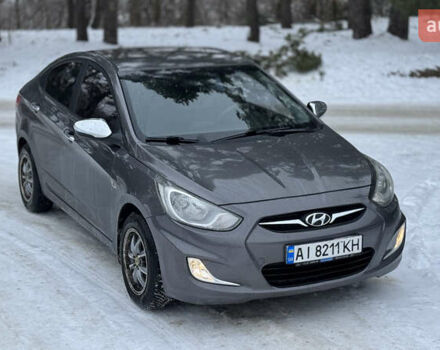 Серый Хендай Акцент, объемом двигателя 1.4 л и пробегом 184 тыс. км за 7000 $, фото 1 на Automoto.ua