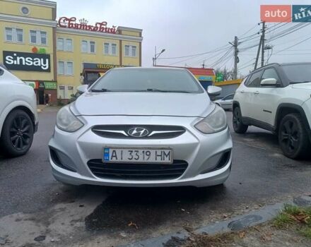 Серый Хендай Акцент, объемом двигателя 1.4 л и пробегом 316 тыс. км за 5800 $, фото 1 на Automoto.ua