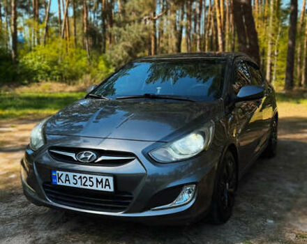 Сірий Хендай Акцент, об'ємом двигуна 1.4 л та пробігом 185 тис. км за 6800 $, фото 1 на Automoto.ua