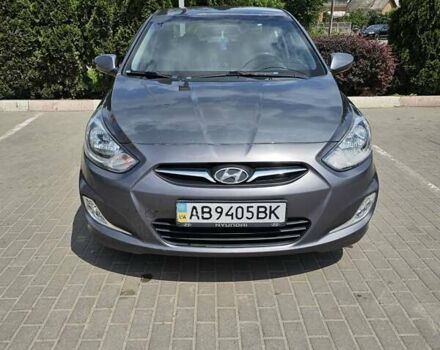 Сірий Хендай Акцент, об'ємом двигуна 1.4 л та пробігом 215 тис. км за 6400 $, фото 1 на Automoto.ua